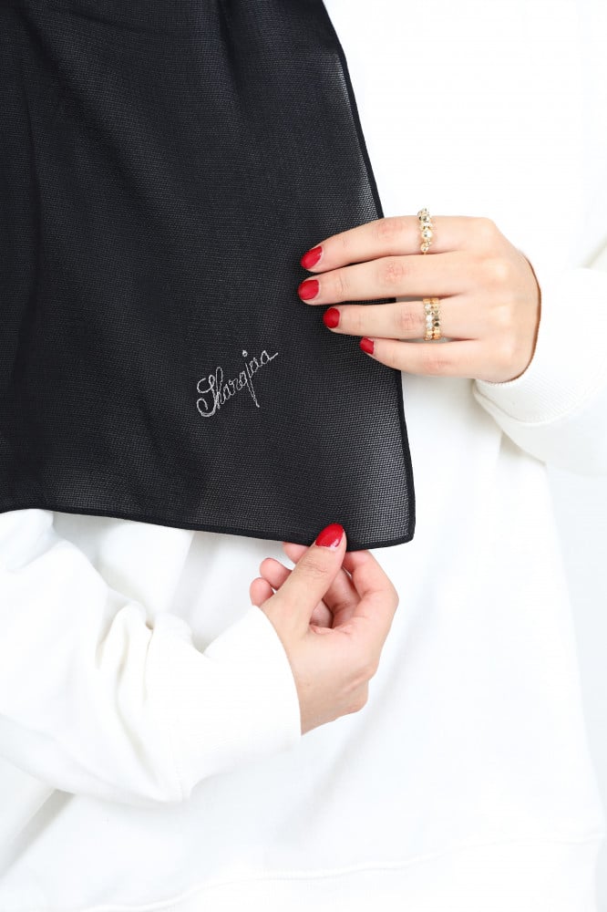 Medical Plain Shawl with Embroidery