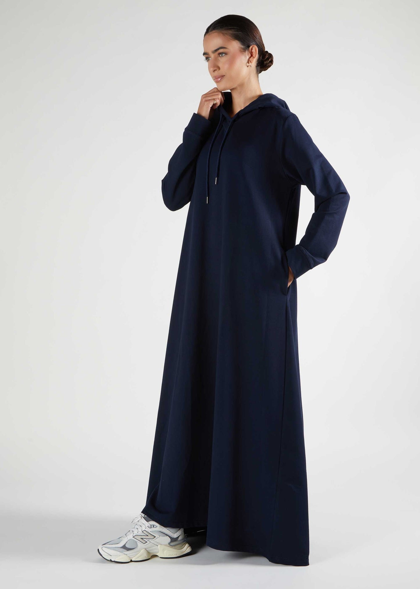 Winter Abaya Navy