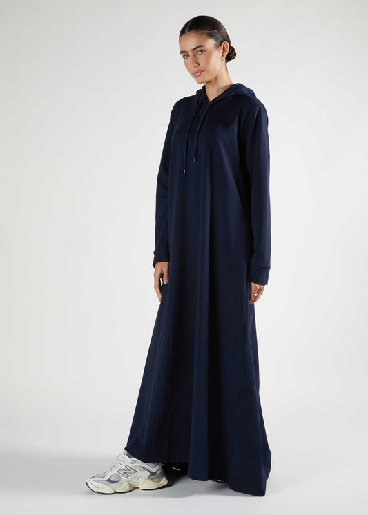Winter Abaya Navy