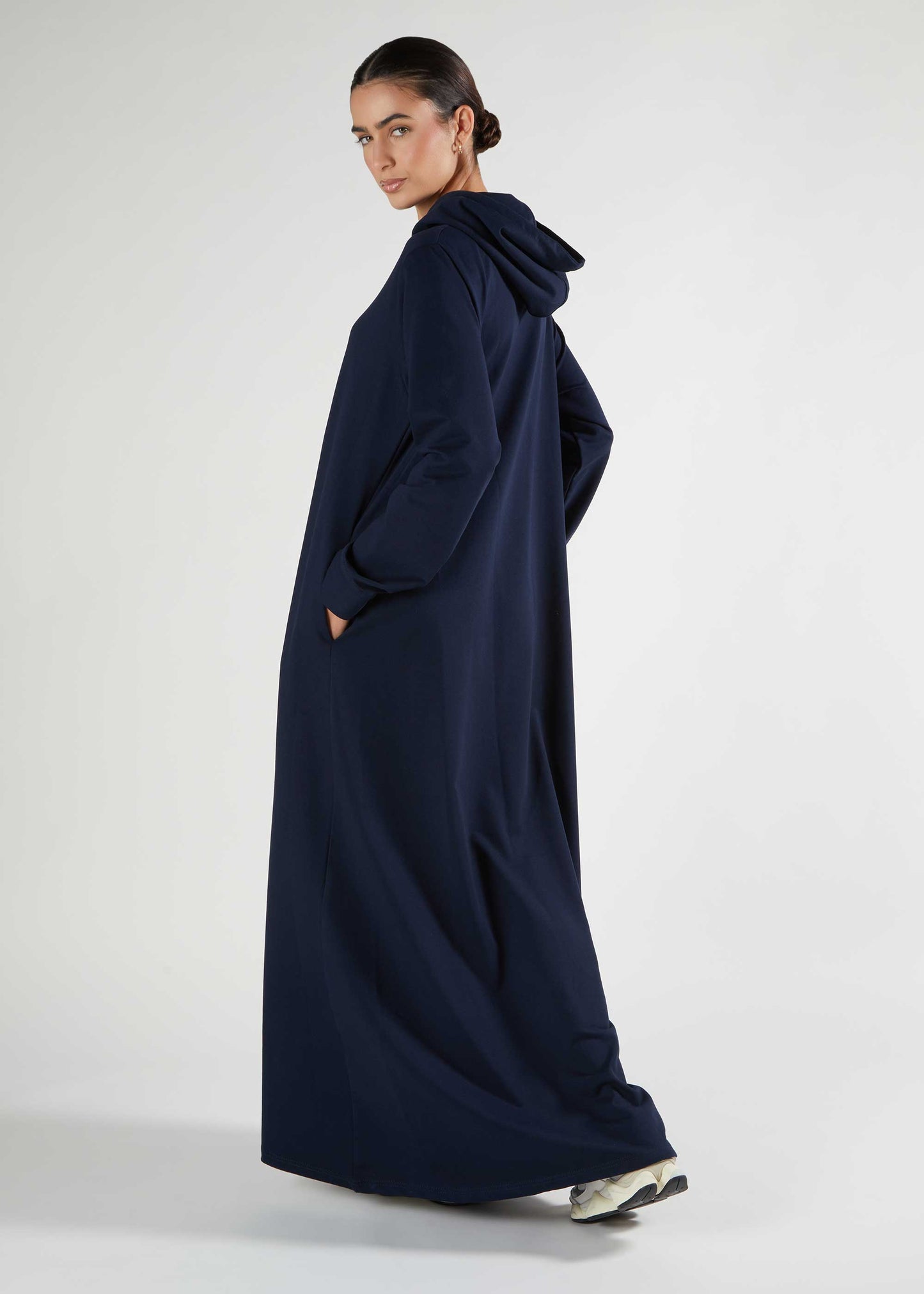 Winter Abaya Navy