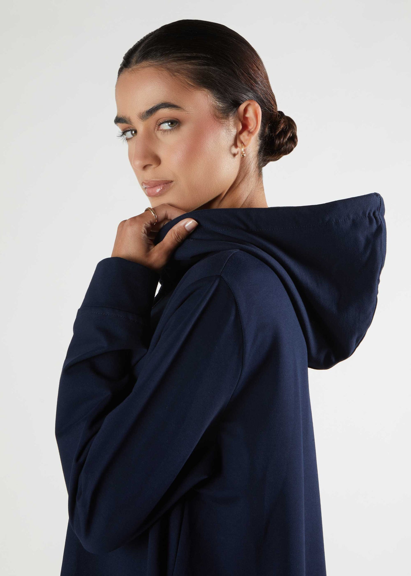 Winter Abaya Navy